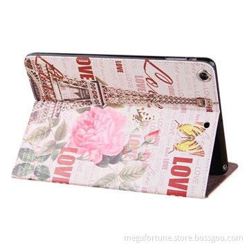 Digital-printed Leather Case for iPad Mini 2, Customized Printings and Packing Ways are Accepted